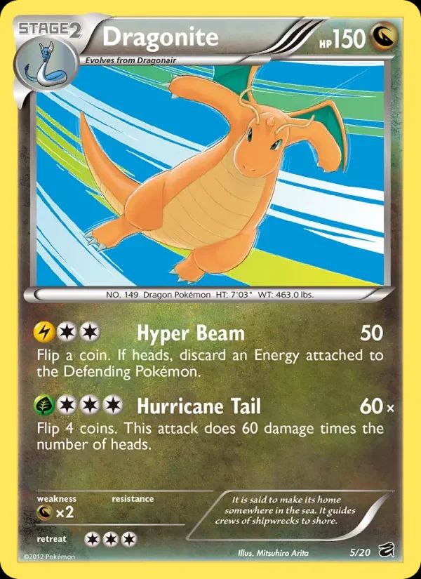 Dragonite Dragon Vault card