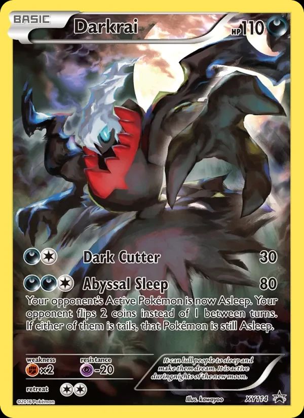 Darkrai XY Black Star Promos card
