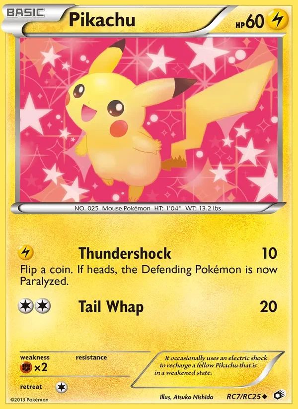 Pikachu Legendary Treasures card