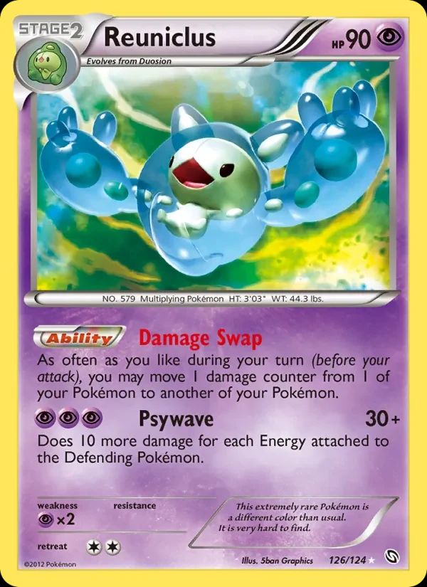Reuniclus Dragons Exalted card