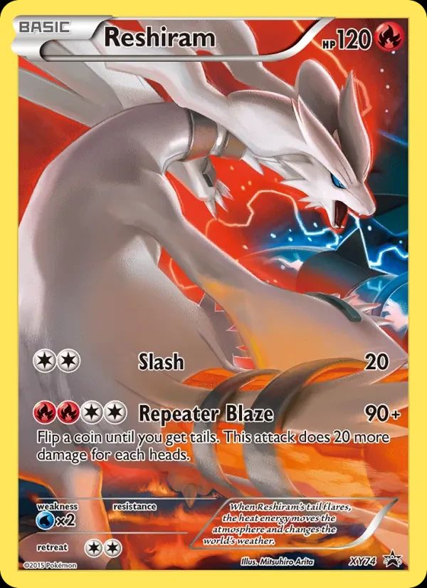 Reshiram XY Black Star Promos card