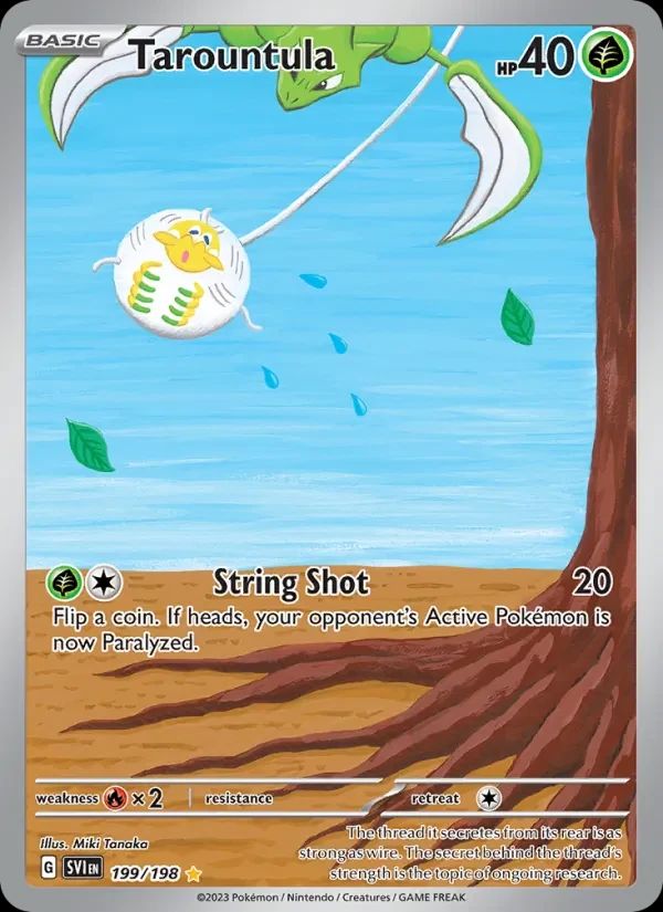 Tarountula Scarlet & Violet card