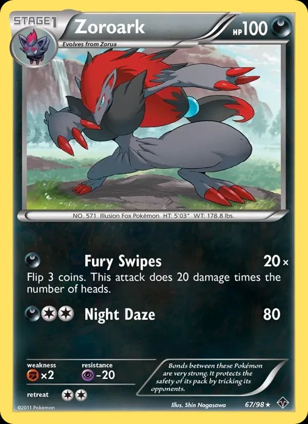 Zoroark Emerging Powers card
