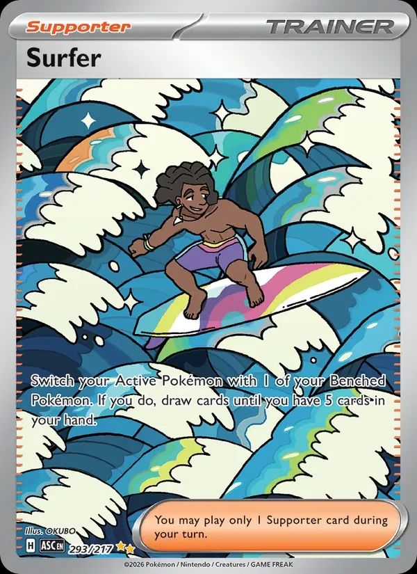 Surfer Ascended Heroes card