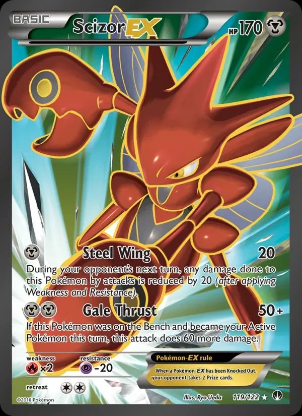 Scizor EX BREAKpoint card