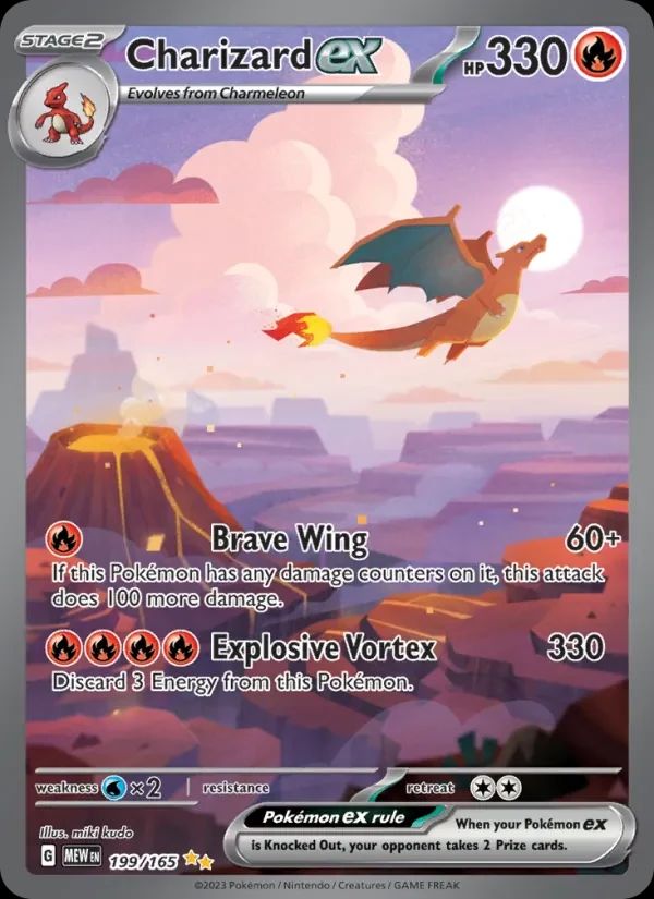 Charizard ex Scarlet & Violet 151 card