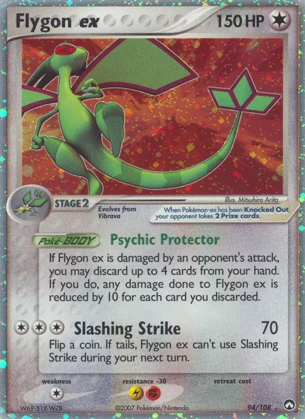Flygon EX EX Power Keepers card