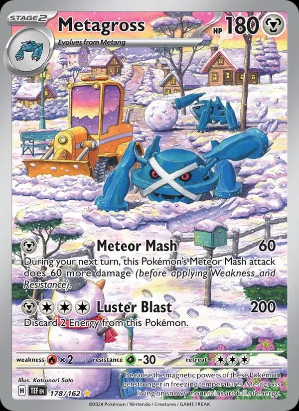 Metagross Temporal Forces card