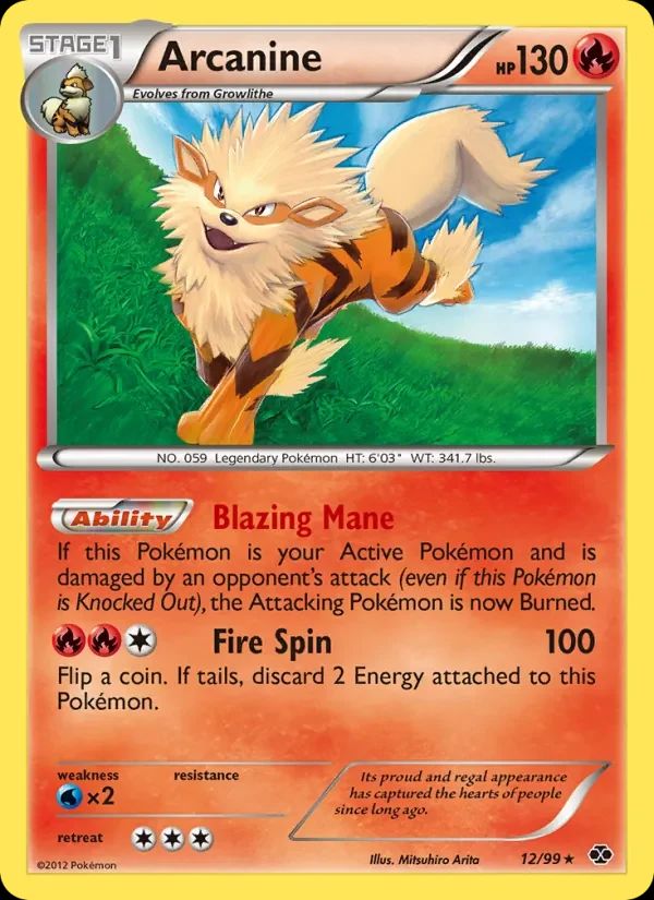 Arcanine Next Destinies card