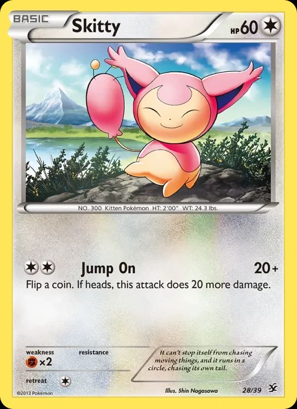 Skitty Kalos Starter Set card