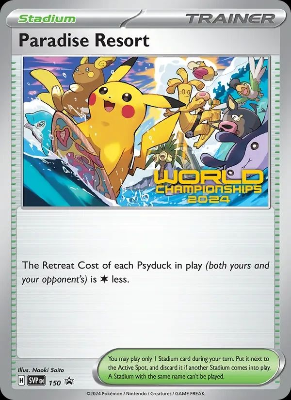 Paradise Resort SVP Black Star Promos card