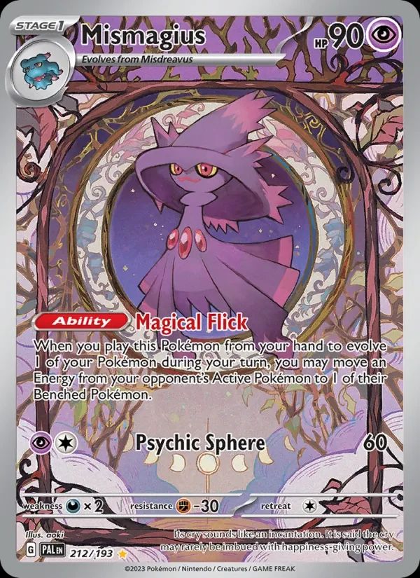 Mismagius Paldea Evolved card