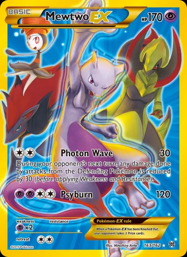 Mewtwo EX BREAKthrough card