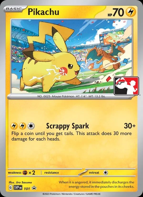 Pikachu SVP Black Star Promos card
