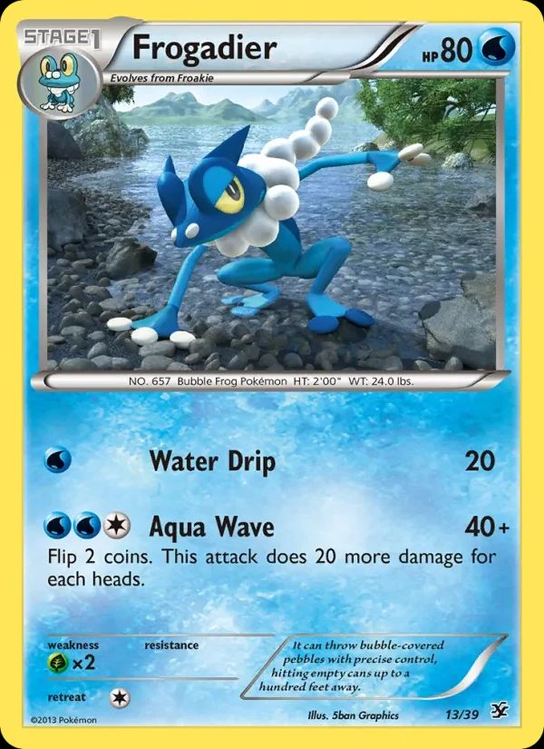 Frogadier Kalos Starter Set card