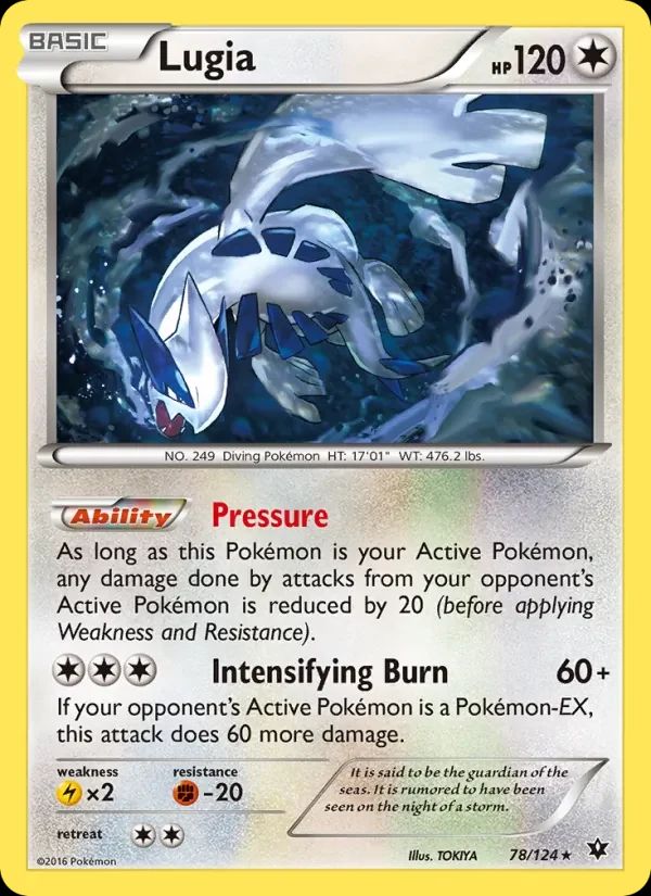 Lugia Fates Collide card