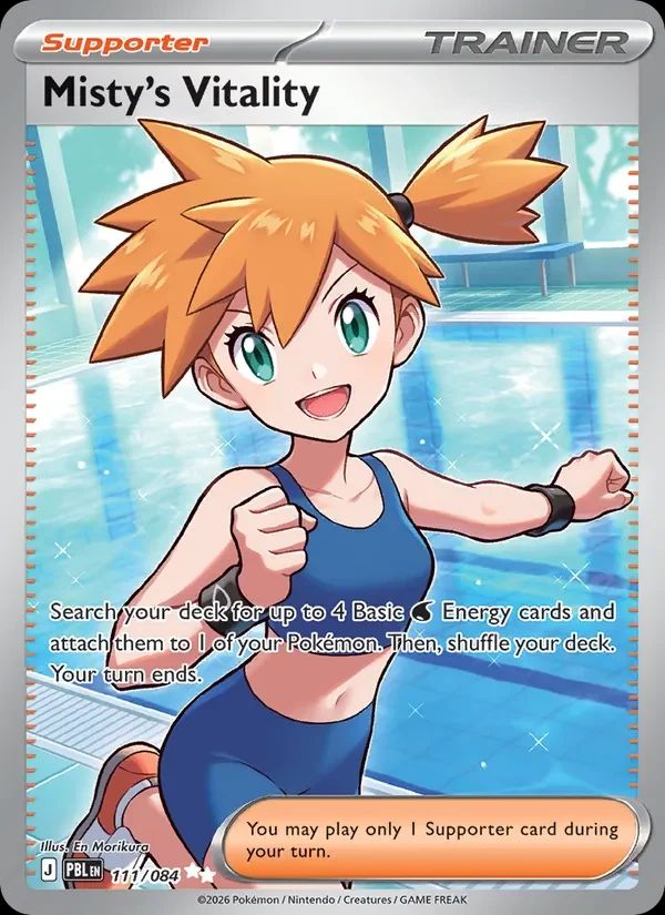 Misty's Vitality Pitch Black card