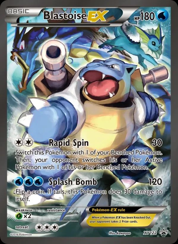 Blastoise EX XY Black Star Promos card