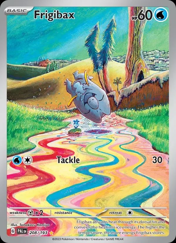 Frigibax Paldea Evolved card