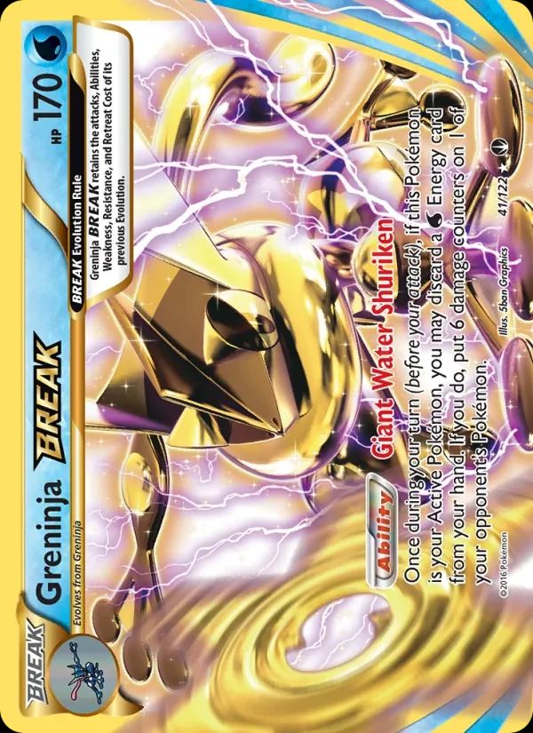 Greninja BREAK BREAKpoint card