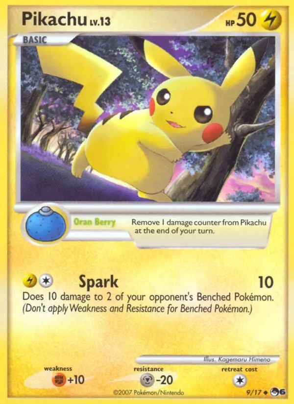 Pikachu POP Series 6 card
