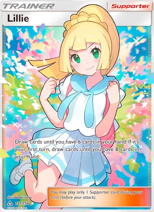Lillie Ultra Prism card