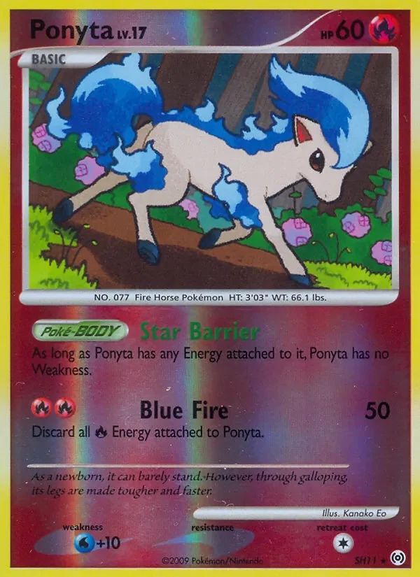 Ponyta Arceus card