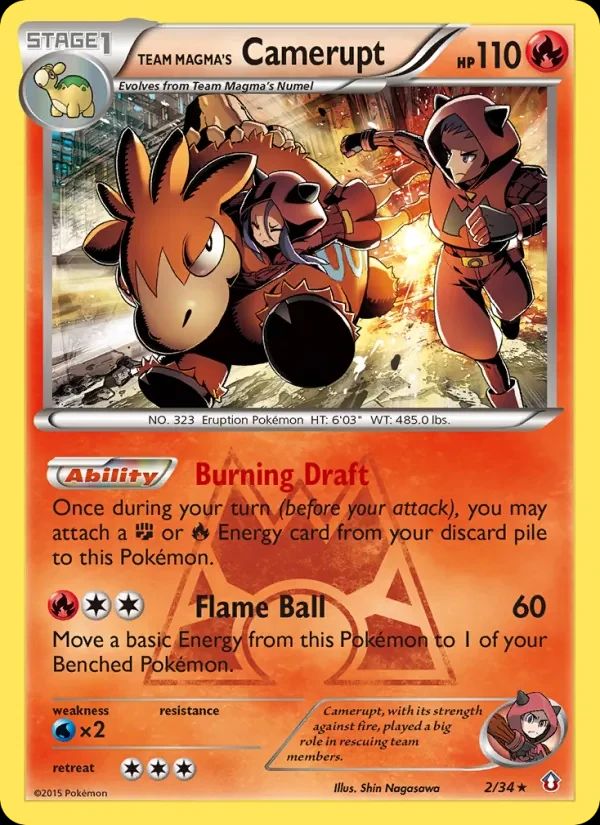 Team Magma's Camerupt 2