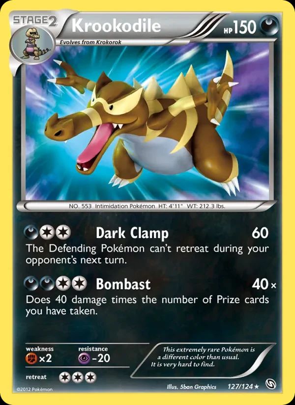 Krookodile Dragons Exalted card