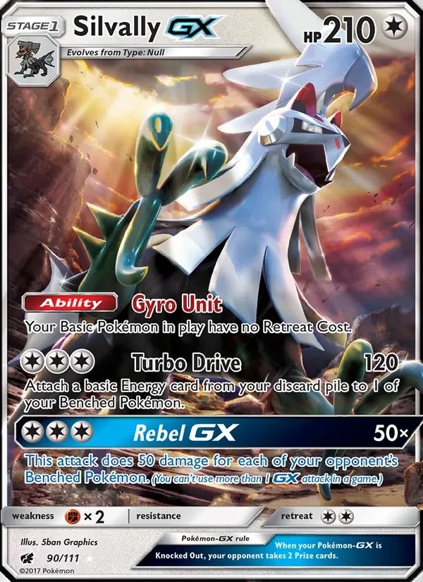 Silvally GX Crimson Invasion card