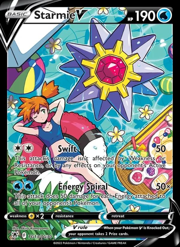 Starmie V Astral Radiance card
