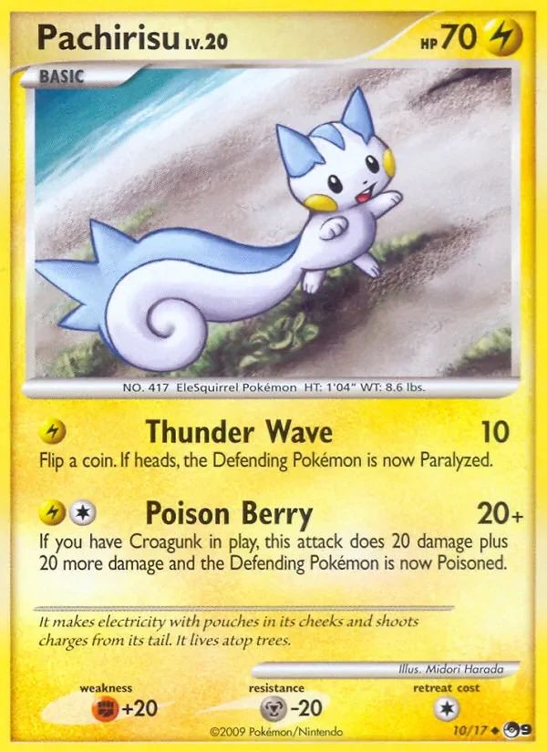 Pachirisu POP Series 9 card