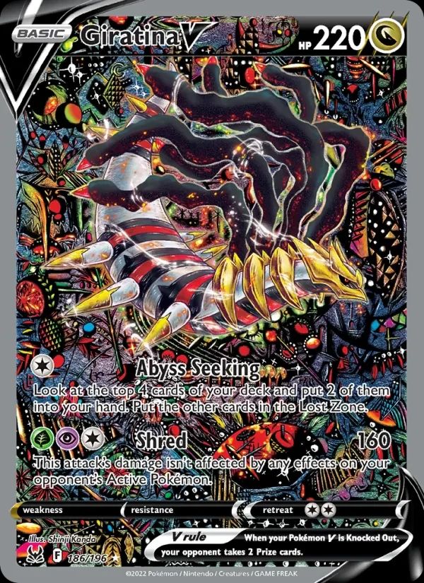 Giratina V Lost Origin card
