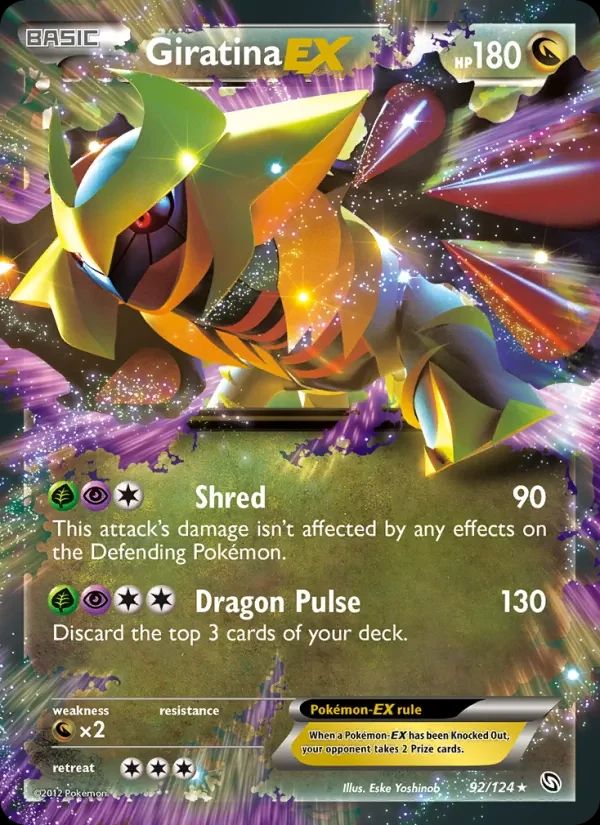 Giratina EX Dragons Exalted card