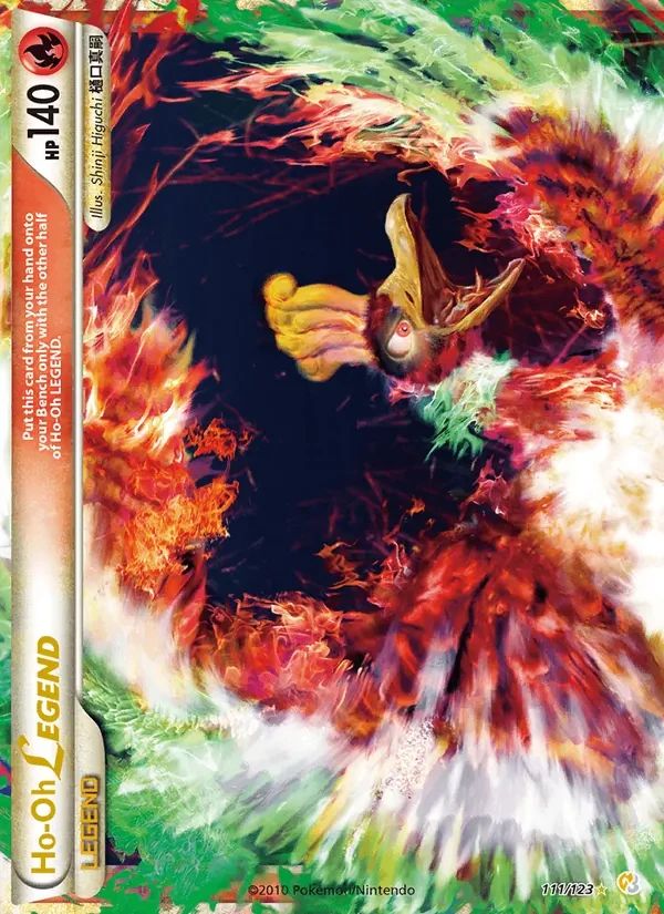 Ho-Oh Legend HeartGold & SoulSilver card