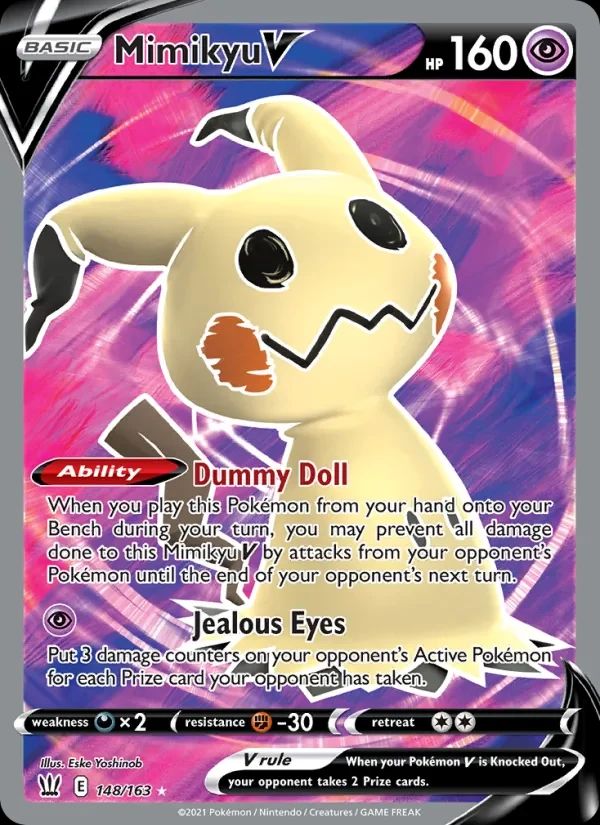 Mimikyu V Battle Styles card