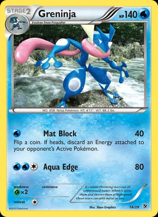 Greninja Kalos Starter Set card