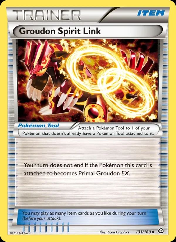 Groudon Spirit Link Primal Clash card