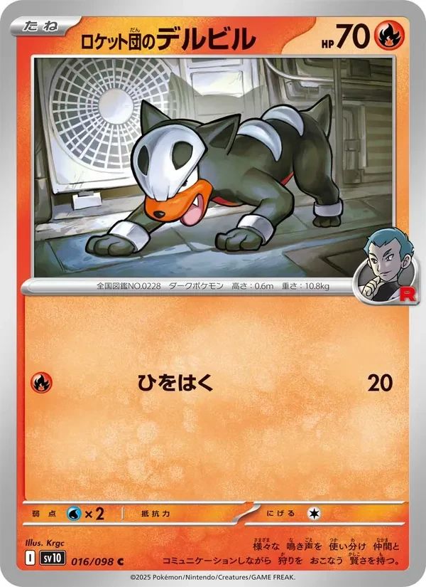 Team Rocket's Houndour 16