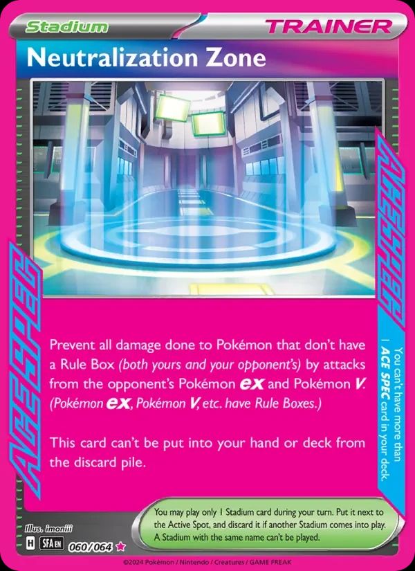 Neutralization Zone Shrouded Fable card