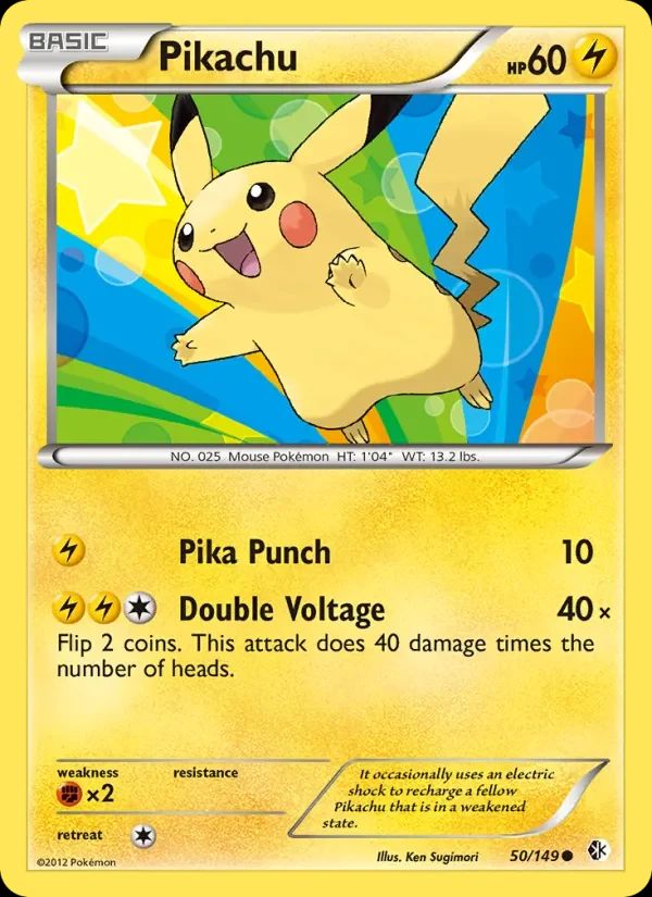 Pikachu Boundaries Crossed card