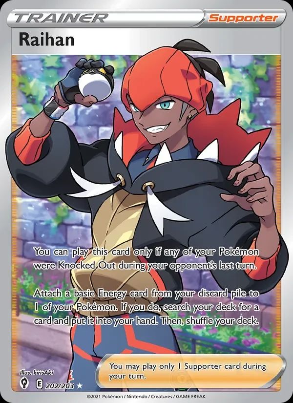 Raihan Evolving Skies card