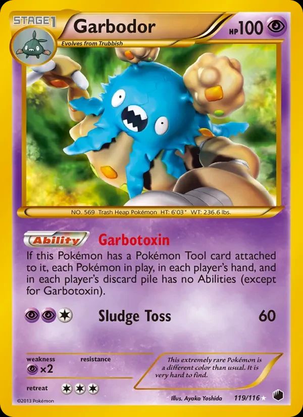 Garbodor Plasma Freeze card