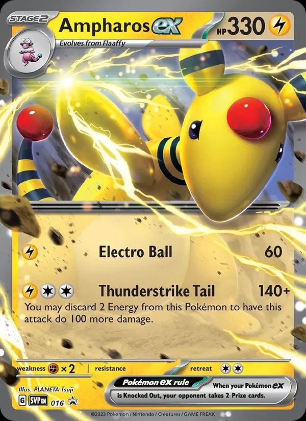 Ampharos ex 16