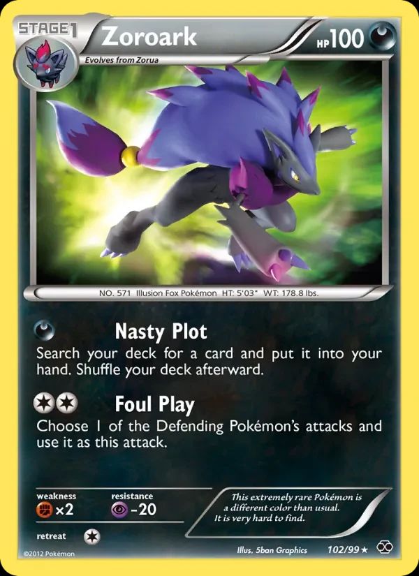 Zoroark Next Destinies card