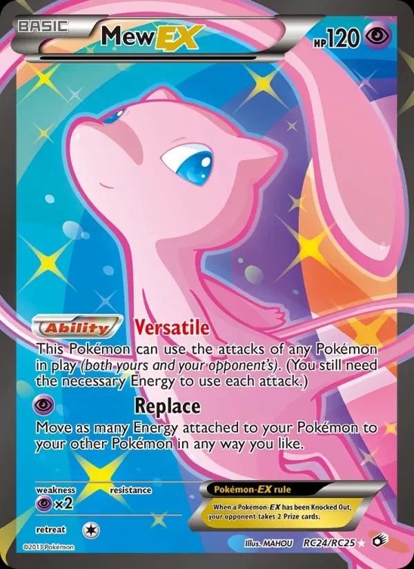 Mew EX Legendary Treasures card