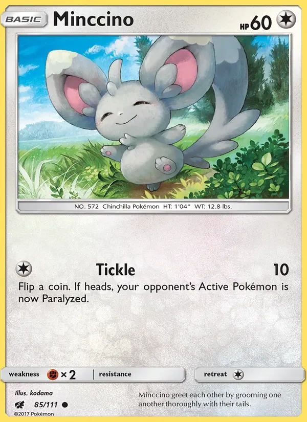 Minccino Crimson Invasion card