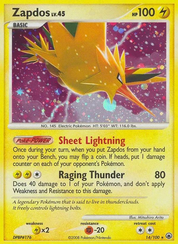 Zapdos Majestic Dawn card