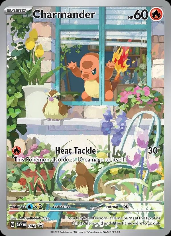 Charmander SVP Black Star Promos card