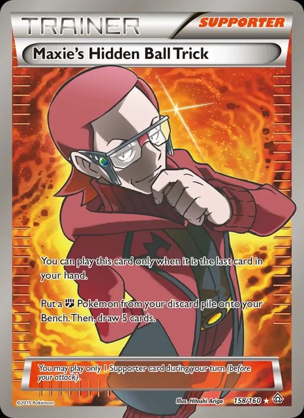 Maxie's Hidden Ball Trick Primal Clash card